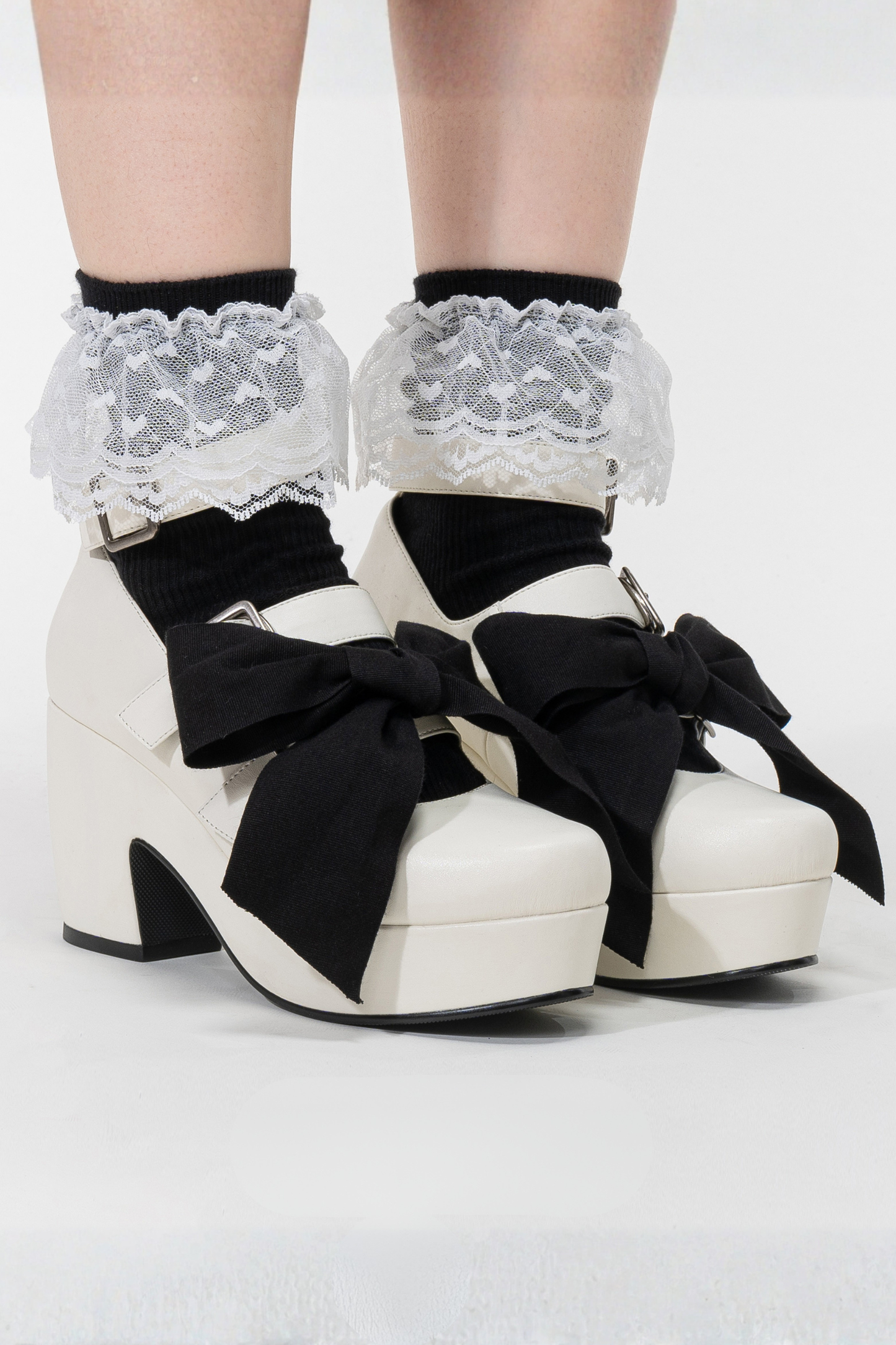 Gothic Belt Leather Shoes