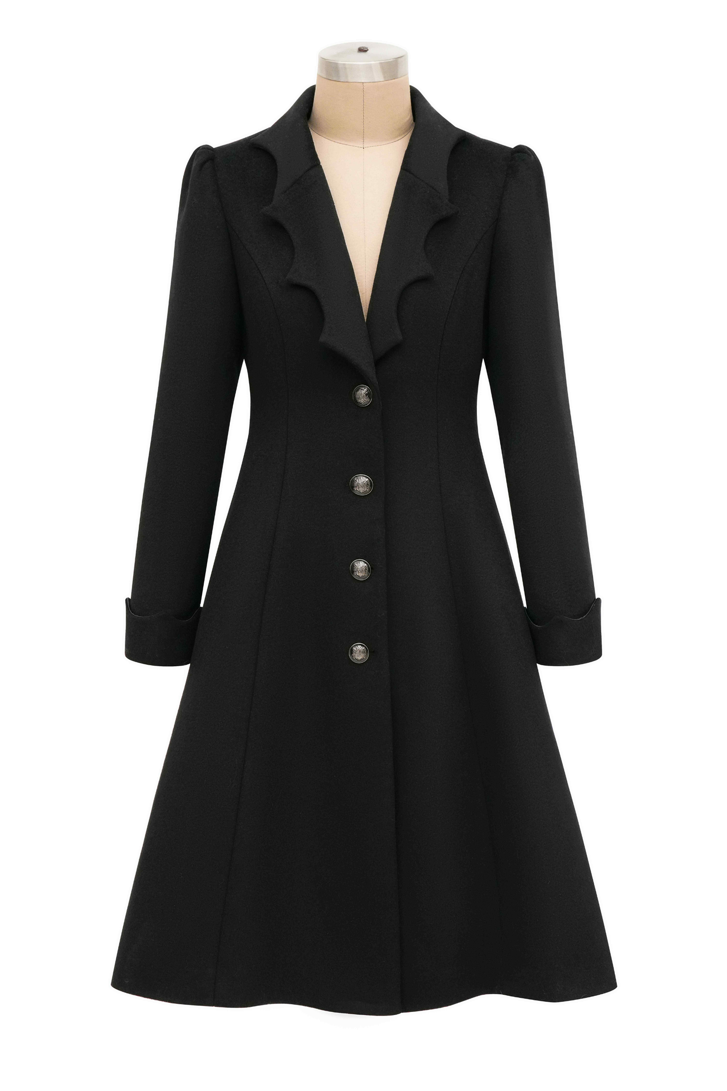 Gothic Wool Coat Suit