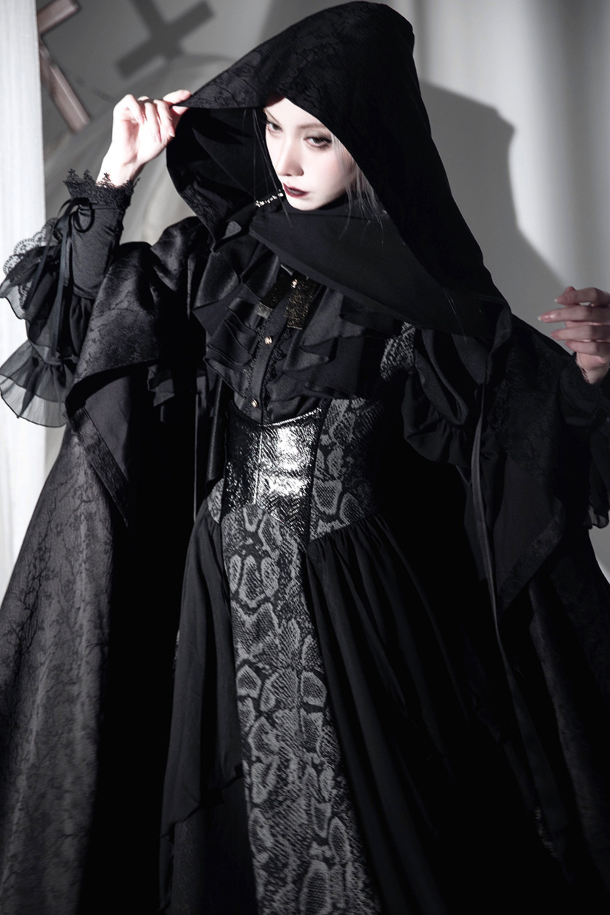 Snake Moon Night Lolita Jumper Skirt