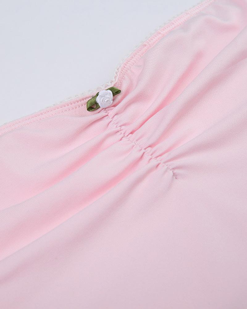 Cloudsprint Pink Long Sleeve Top