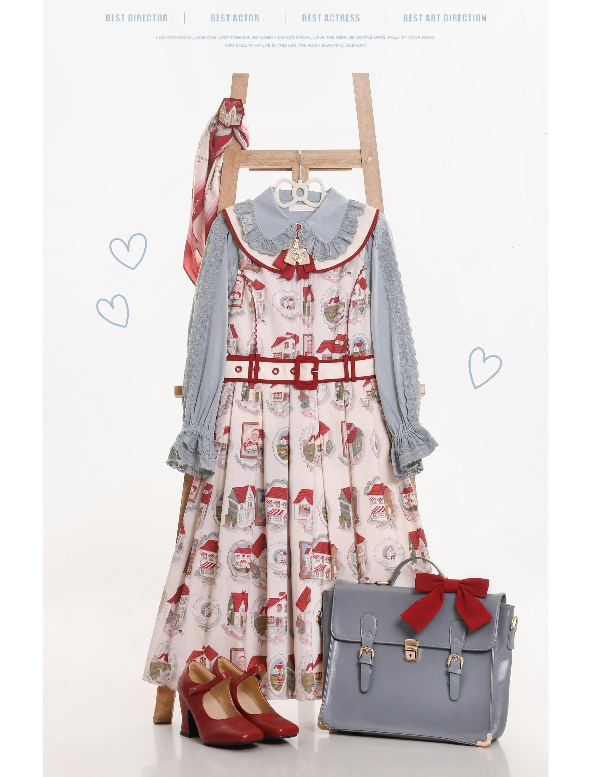 Kawaii Lolita Blouse Soft Girl Bubble Puff Sleeve