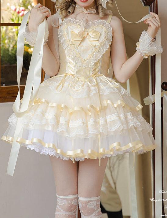 Silk Satin Ballet Lolita Dress