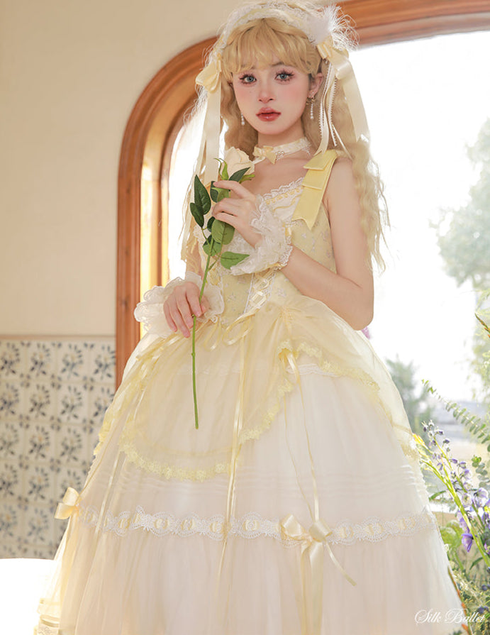 Silk Satin Ballet Lolita Dress