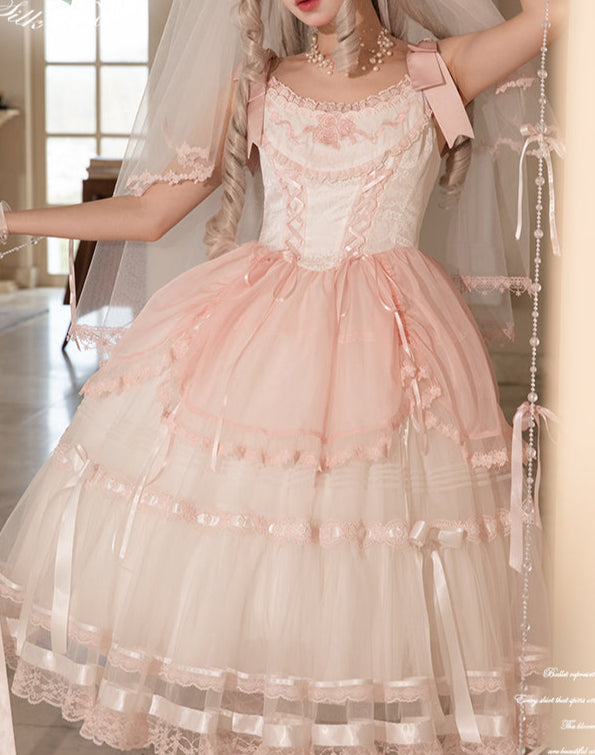 Silk Satin Ballet Lolita Dress
