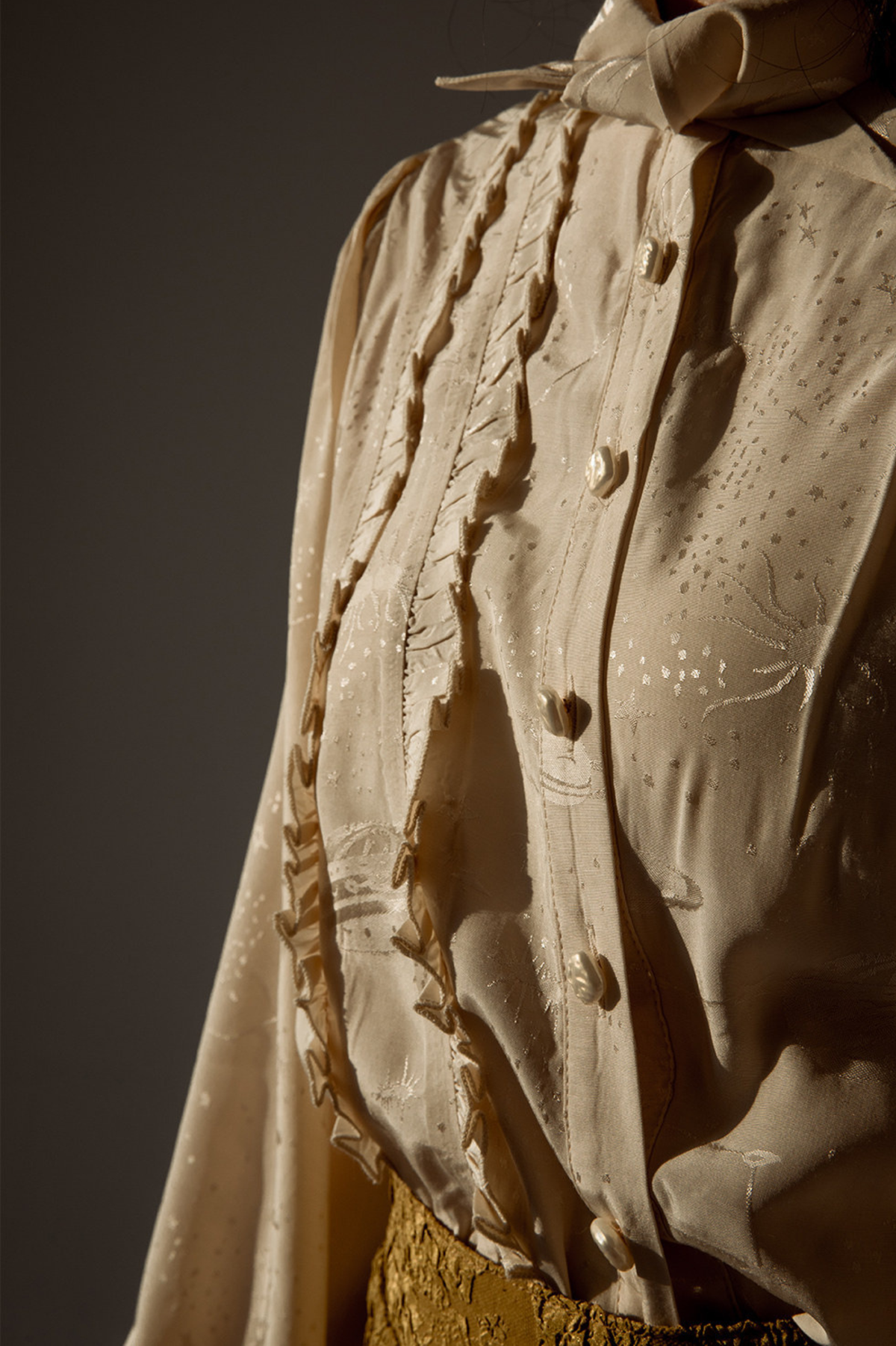 Golden Years Oil Painting Vest + Jacket + Skirt