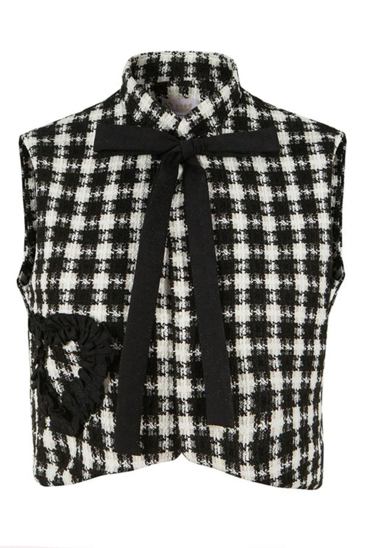 Golden Years Oil Painting Vest + Jacket + Skirt Black ［Vest］