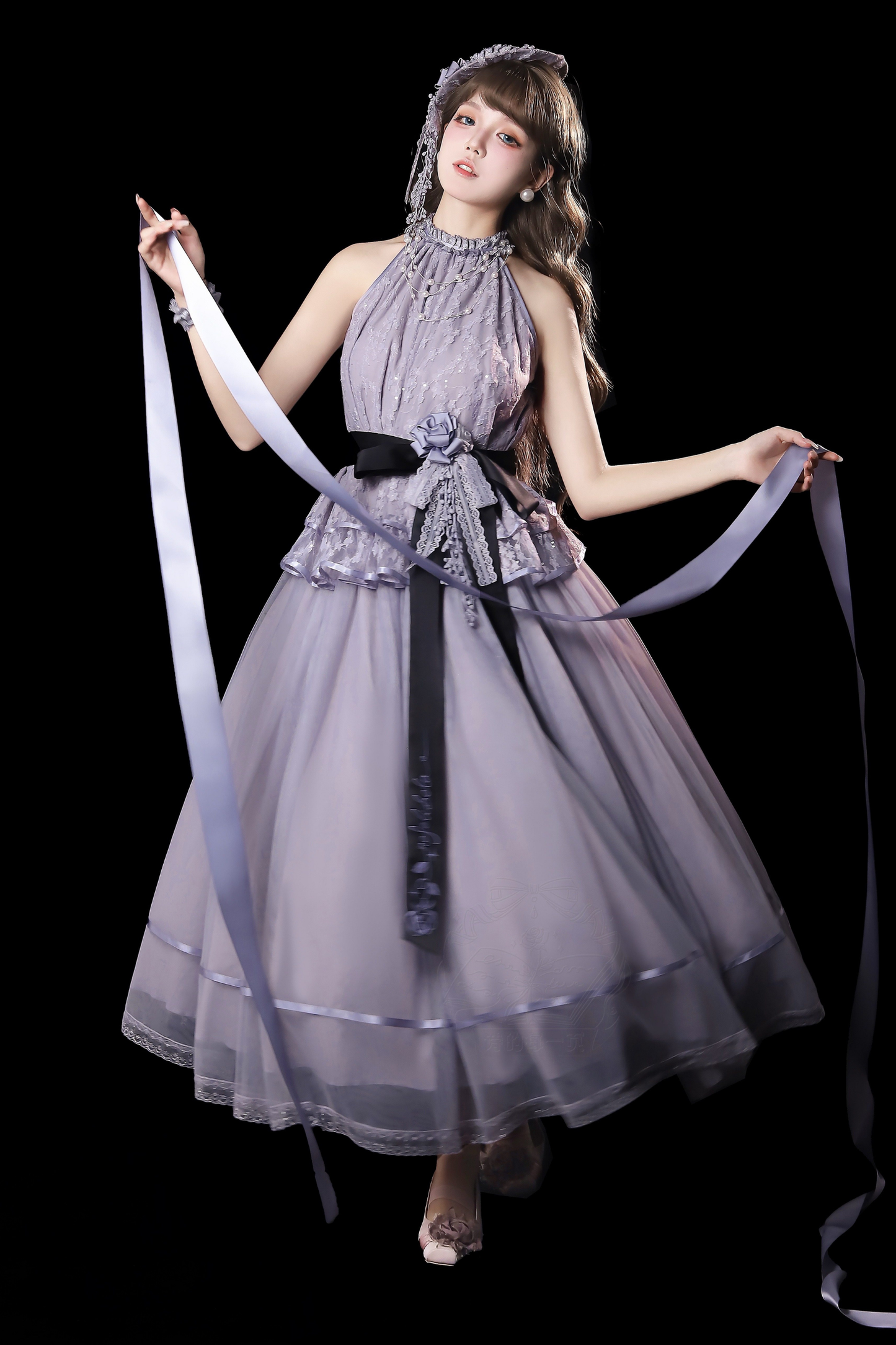 [Pre-order] Retro Elegant Inner + Top + Skirt + Accessories