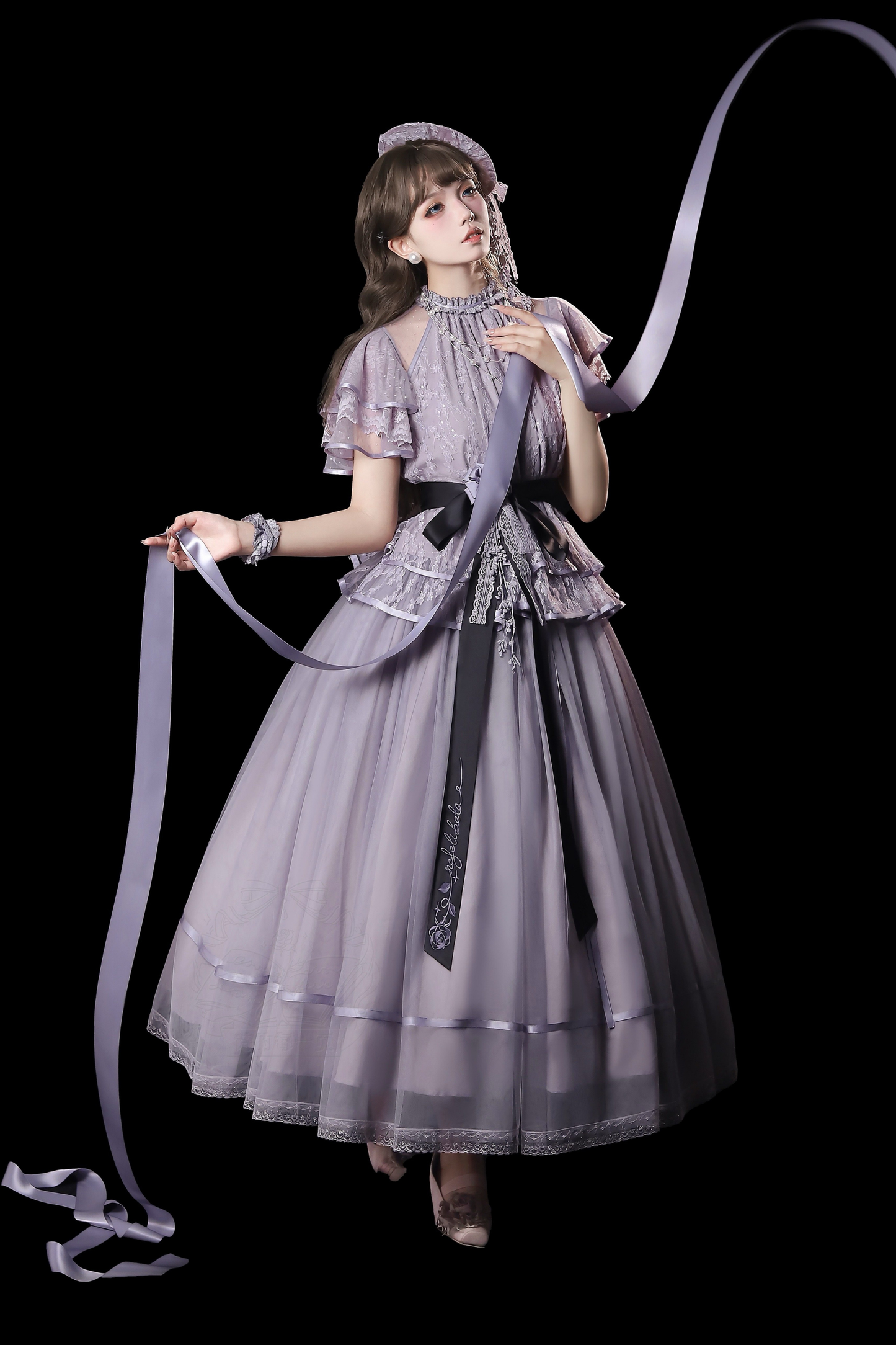 [Pre-order] Retro Elegant Inner + Top + Skirt + Accessories