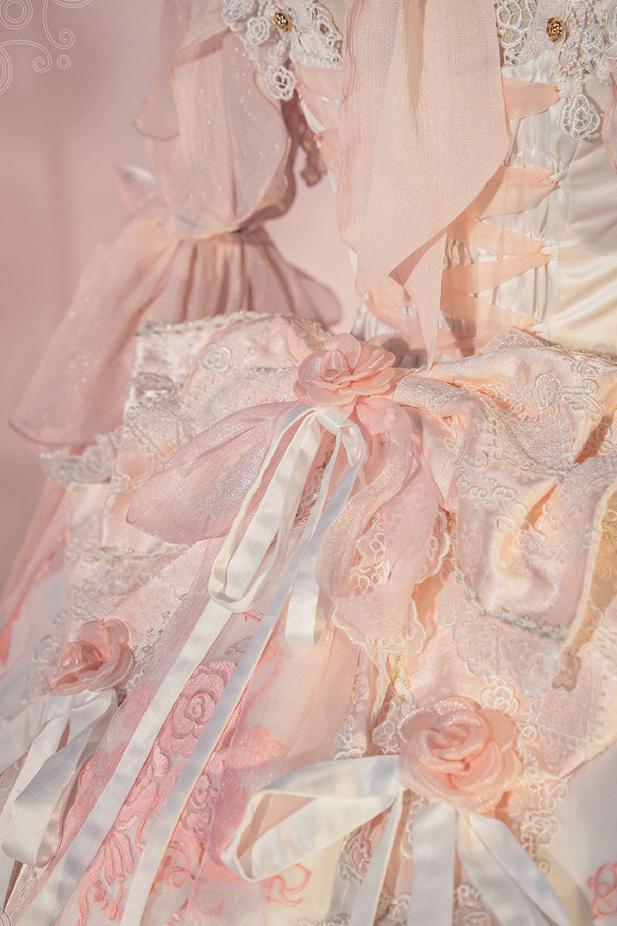 Fairy Princess Lolita Jumper Skirt + Hair Accessories + Sleeves