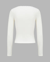 Load image into Gallery viewer, Katina Rose Ribbed Coquette Top
