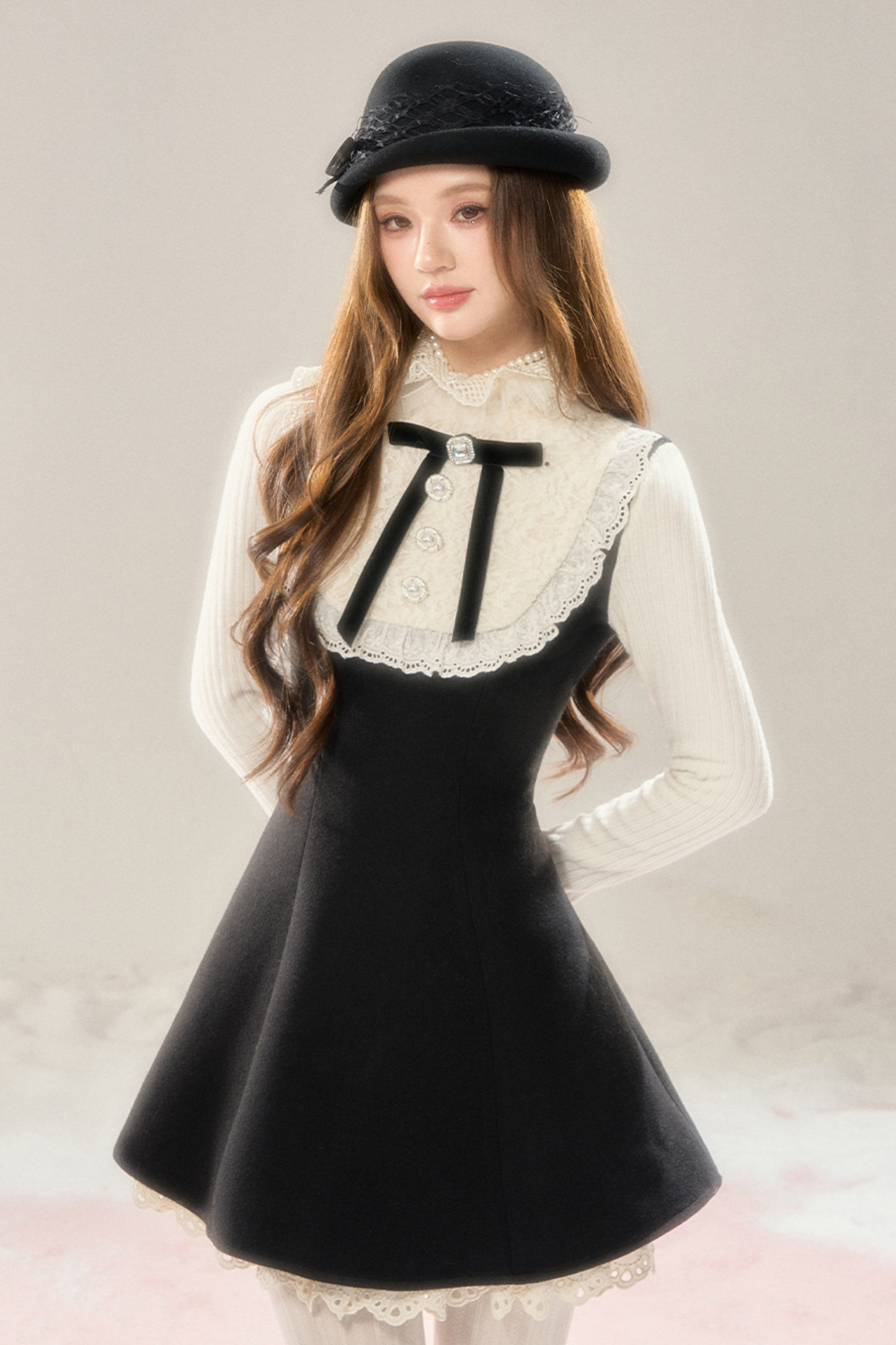 French Doll Style Flare Dress