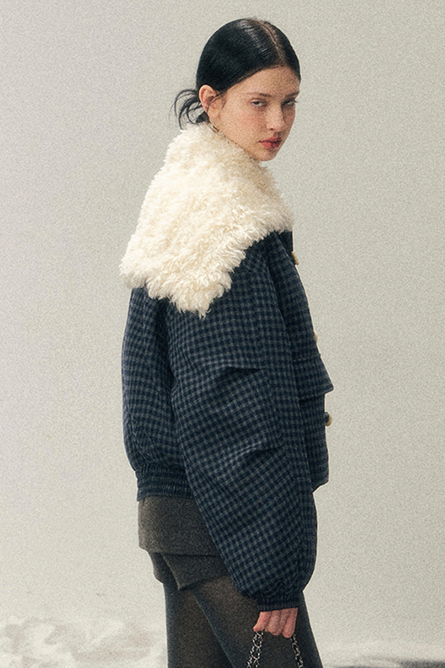 Silent Blue Lamb Mode Jacket