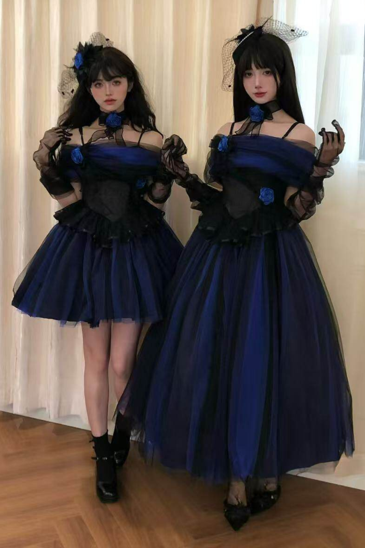 Klein Blue Shimmer Lolita Dress