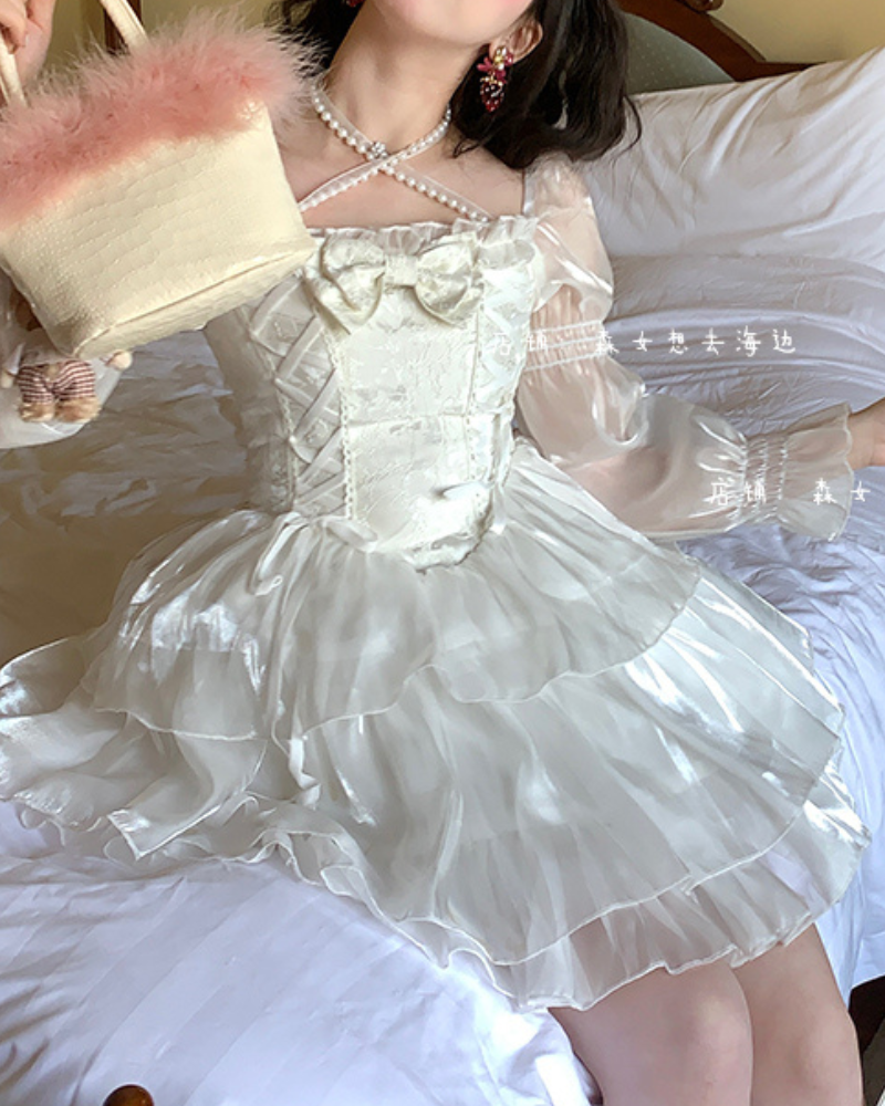 Princess Tulle Birthday Coquette Dress