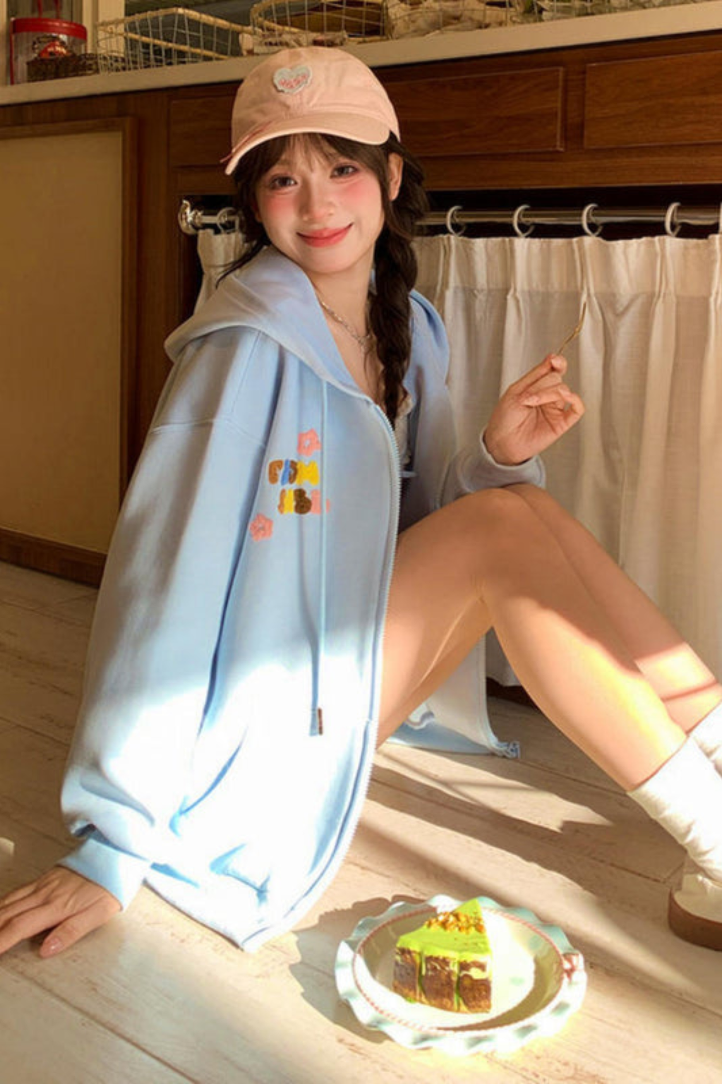 Mori Girl Loose Hoodie