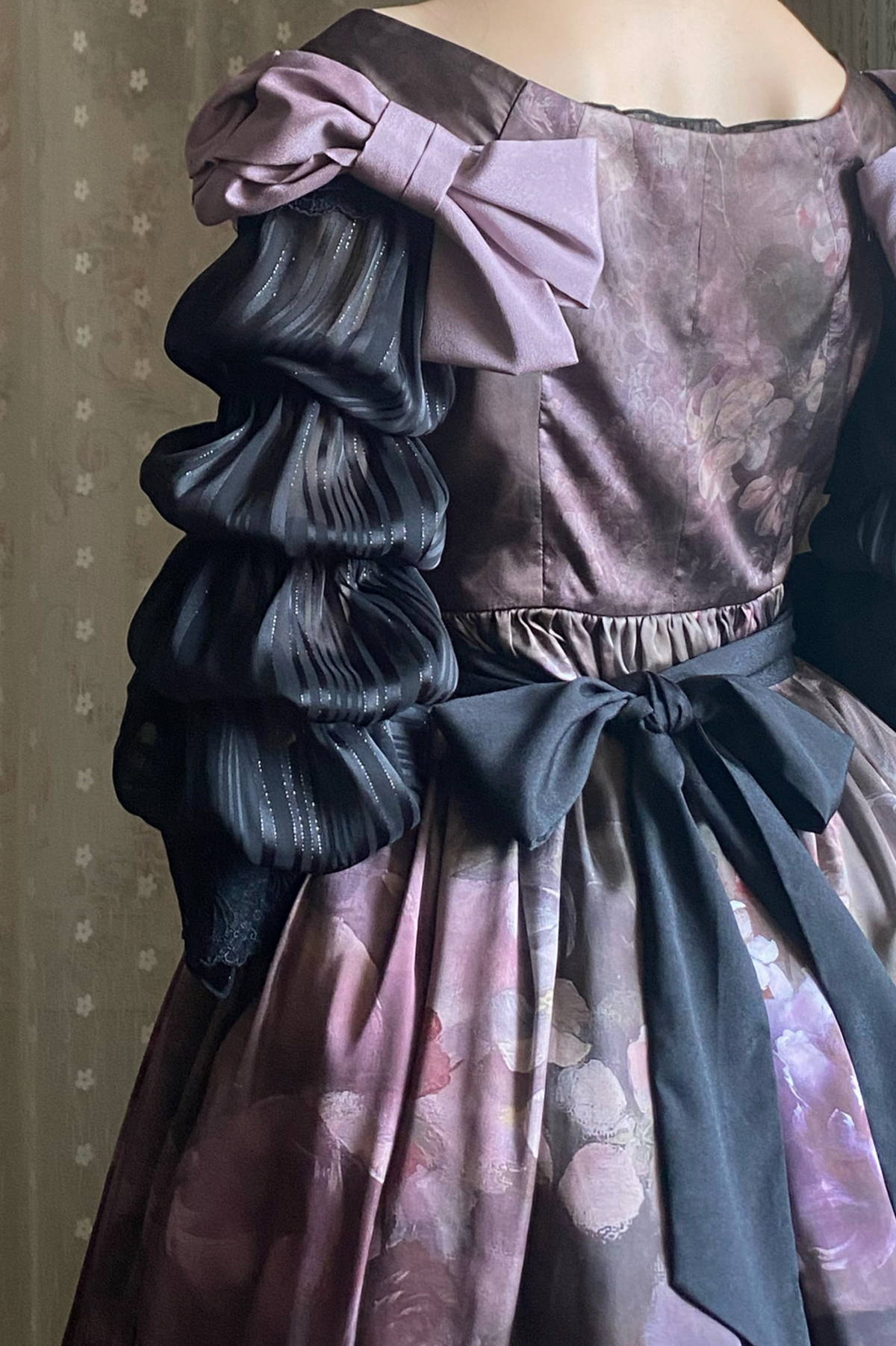Chiffon Off-Shoulder Sheer Top