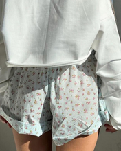 Load image into Gallery viewer, Mint Mambo Floral Shorts
