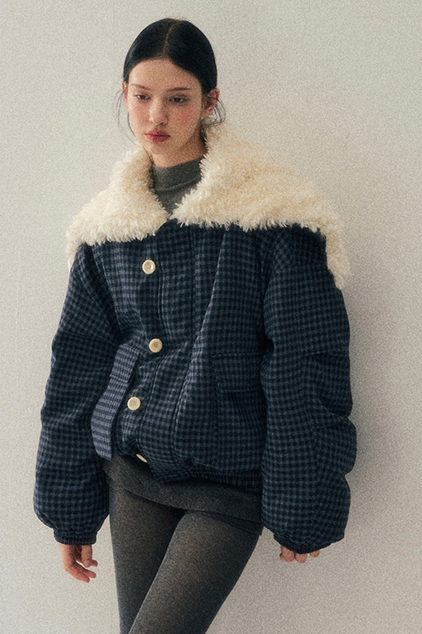 Silent Blue Lamb Mode Jacket