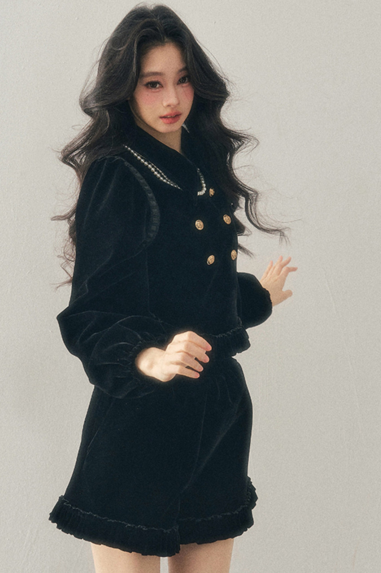 French Velvet Jacket + Shorts