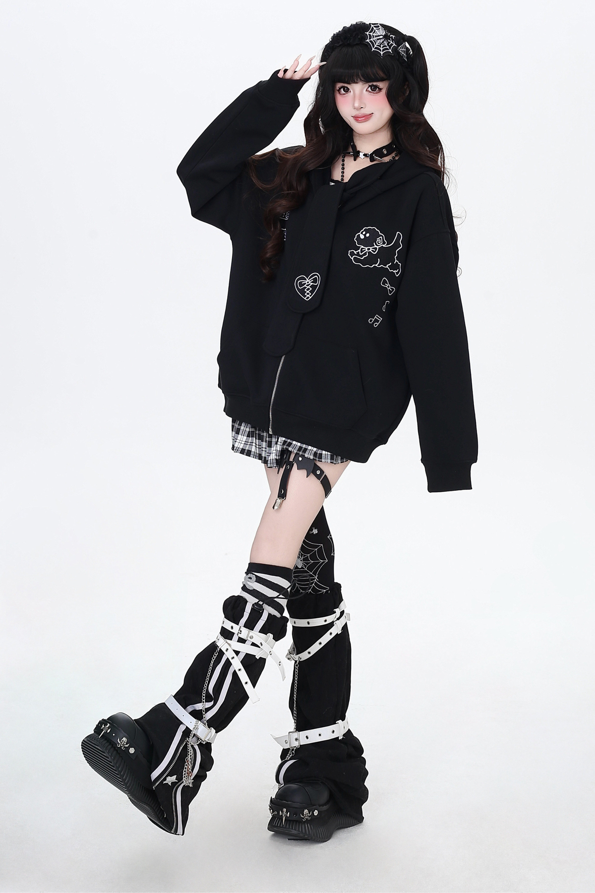 Rabbit Ear Loose Hoodie