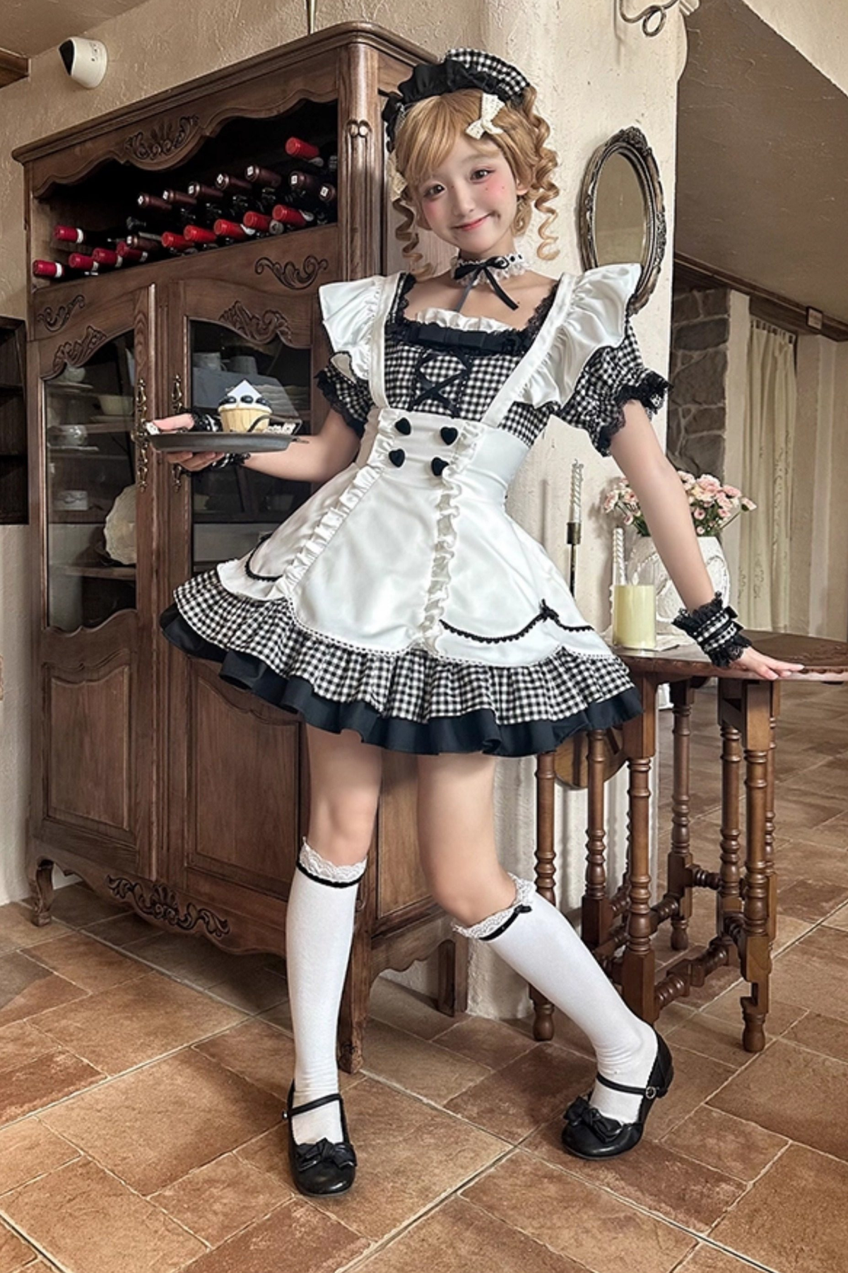 Sweet Maid Sugar Cube Lolita Dress