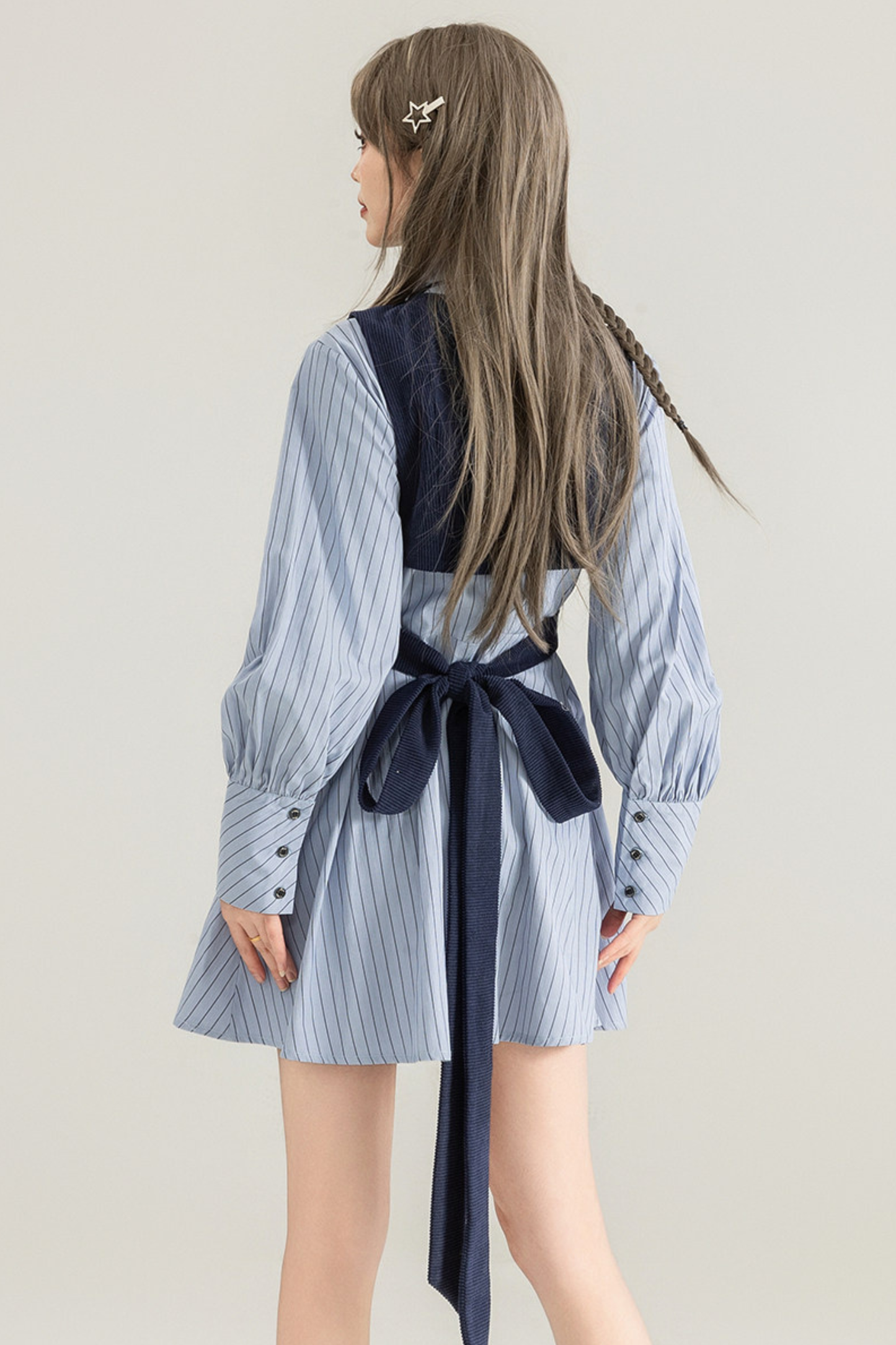 Preppy Dress + Striped Shirt Dress