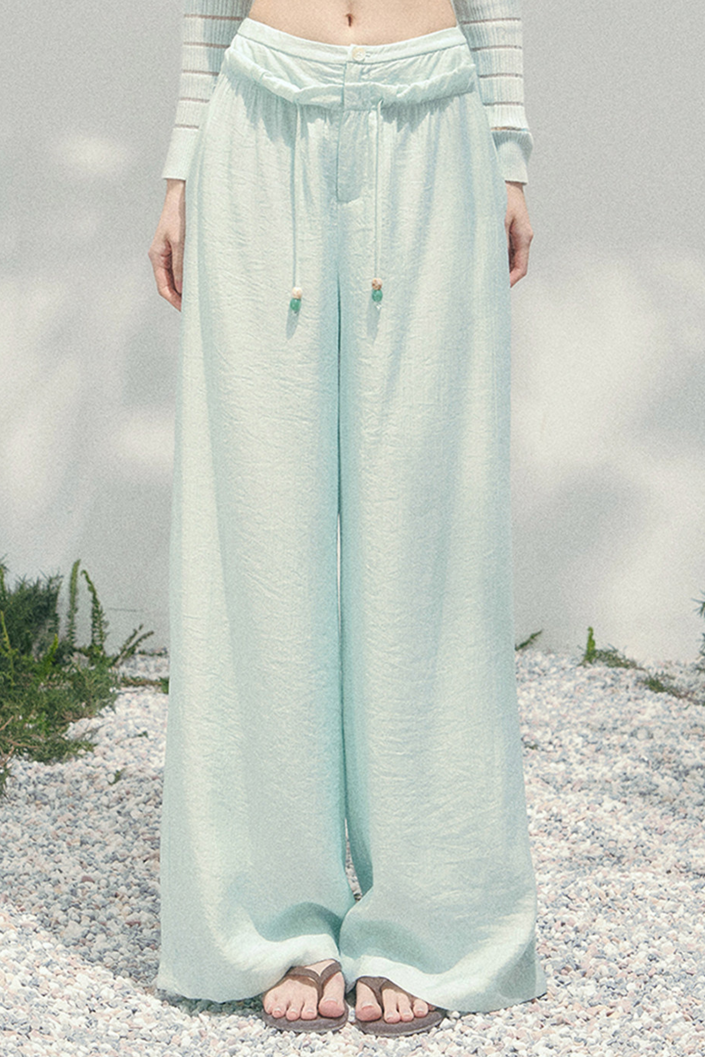 Sweet Color Wide Leg Pants