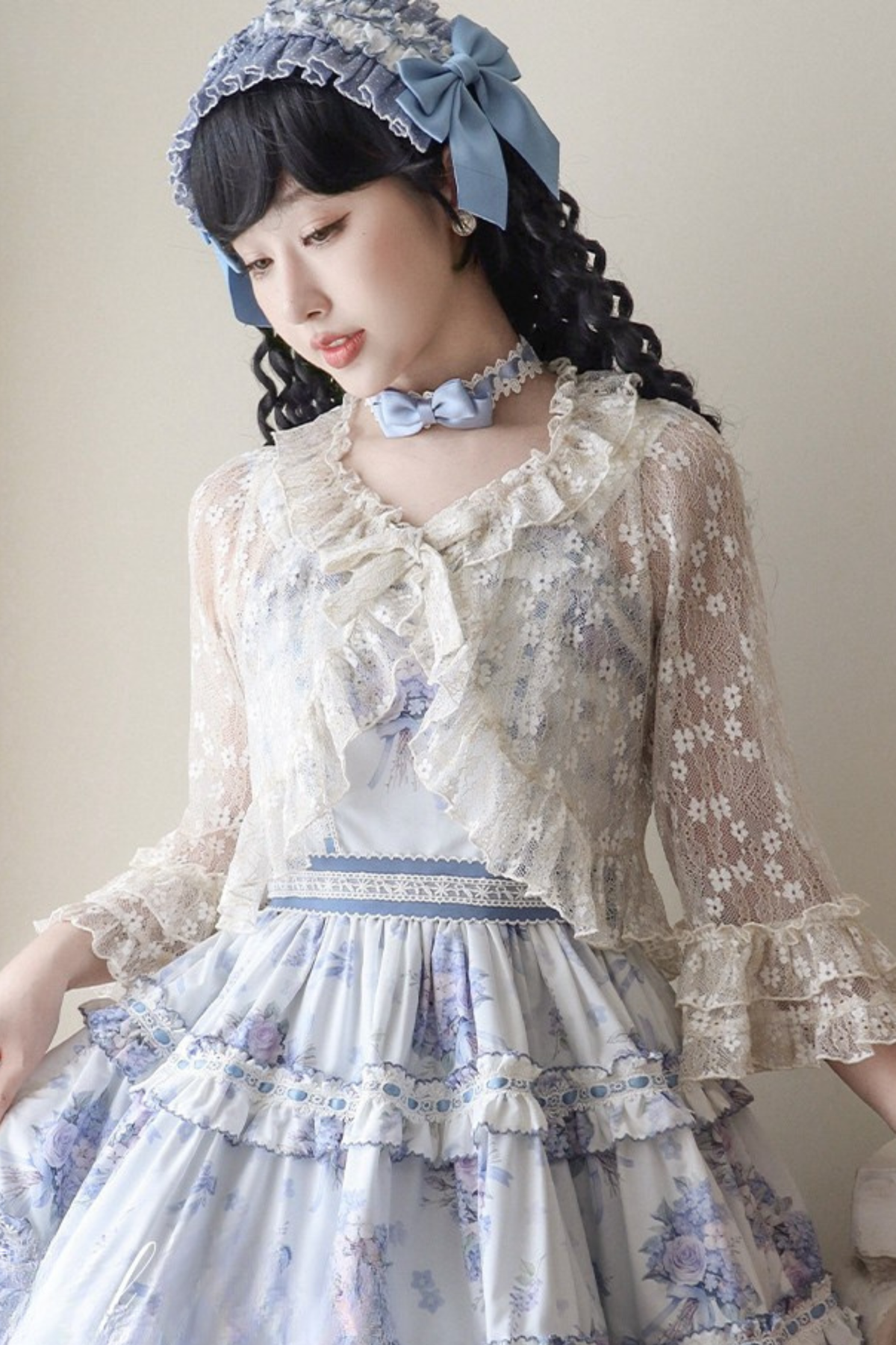 Eternal Sheer Lace Cardigan