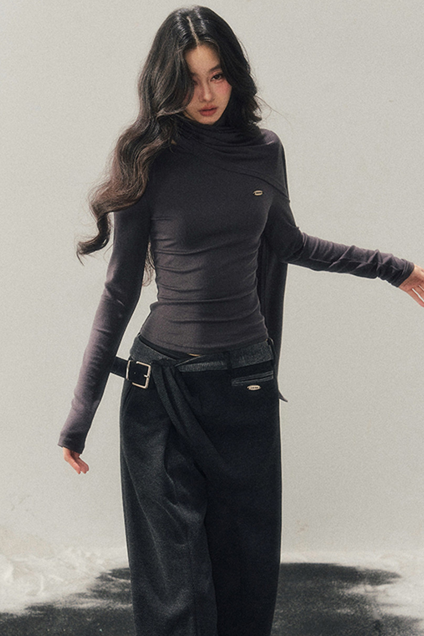 American Edgy Waist Cinching Slim Top