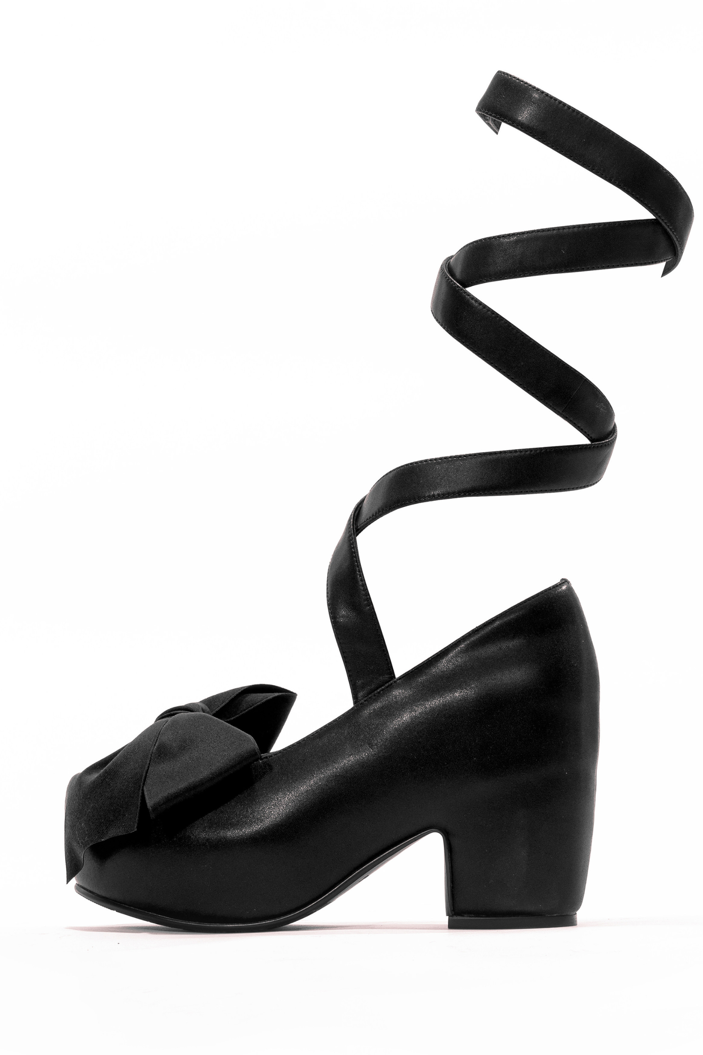 Lace-Up Ribbon Lolita Shoes