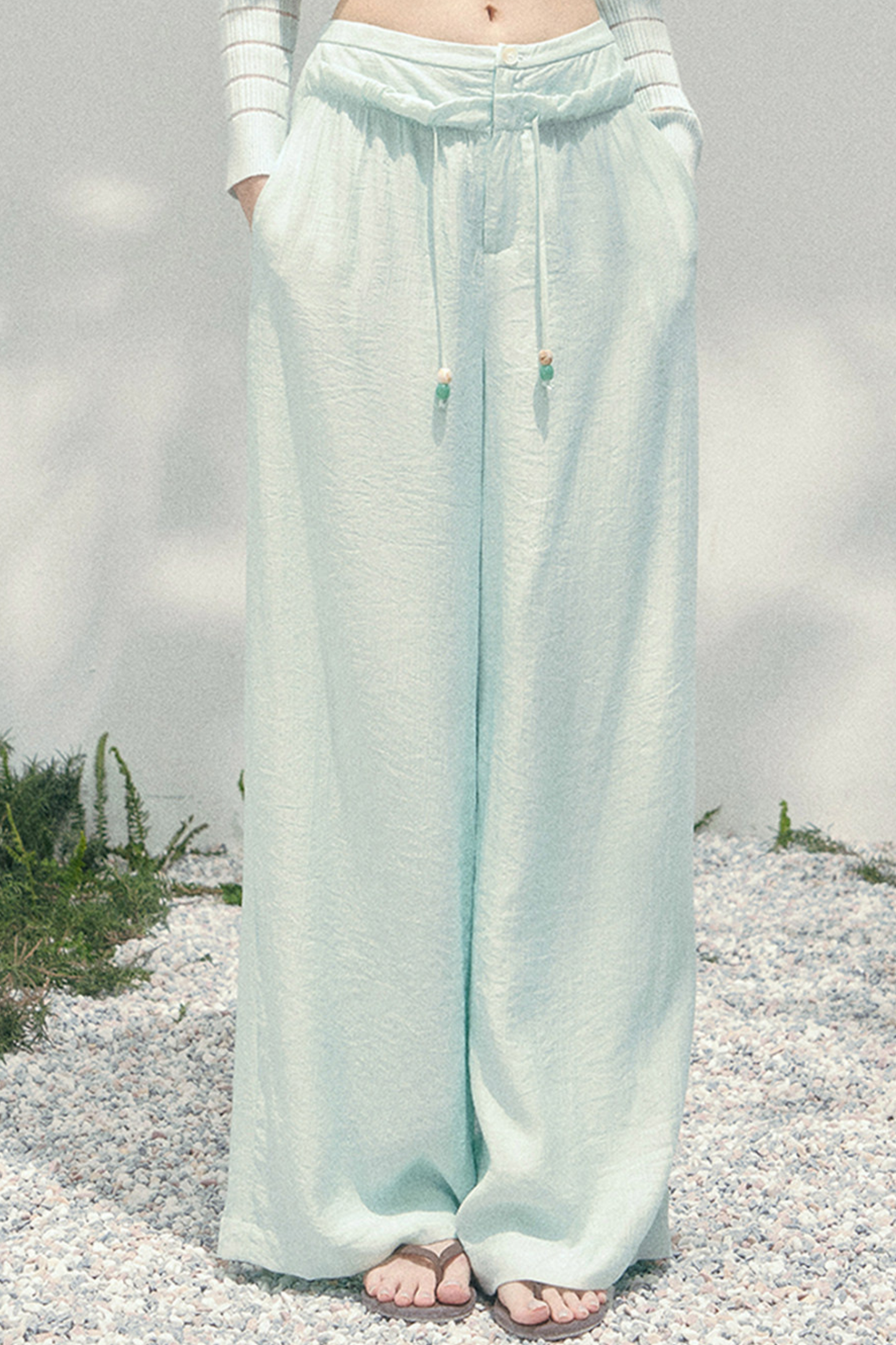 Sweet Color Wide Leg Pants