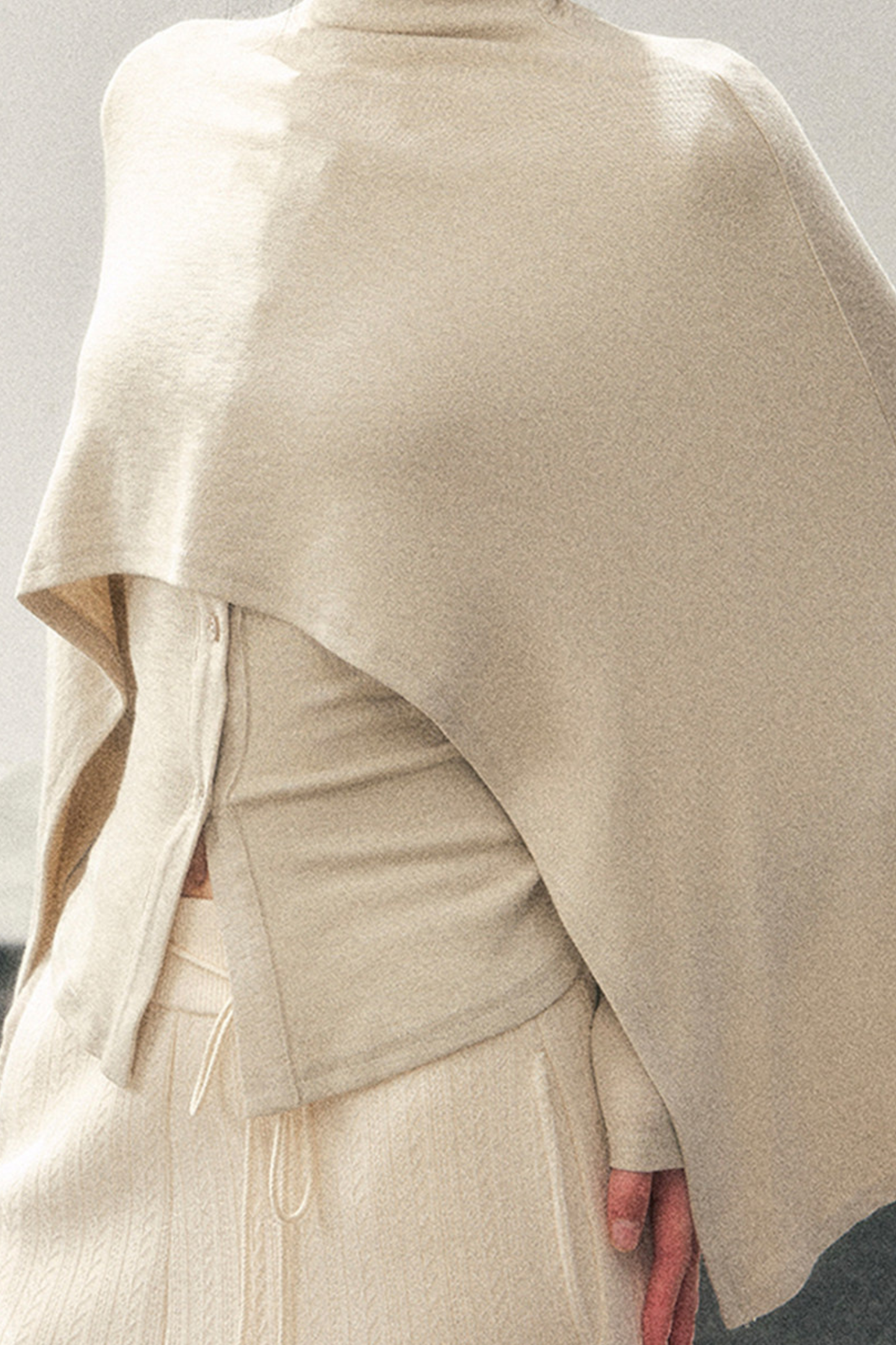Edgy Tight Shawl + Top