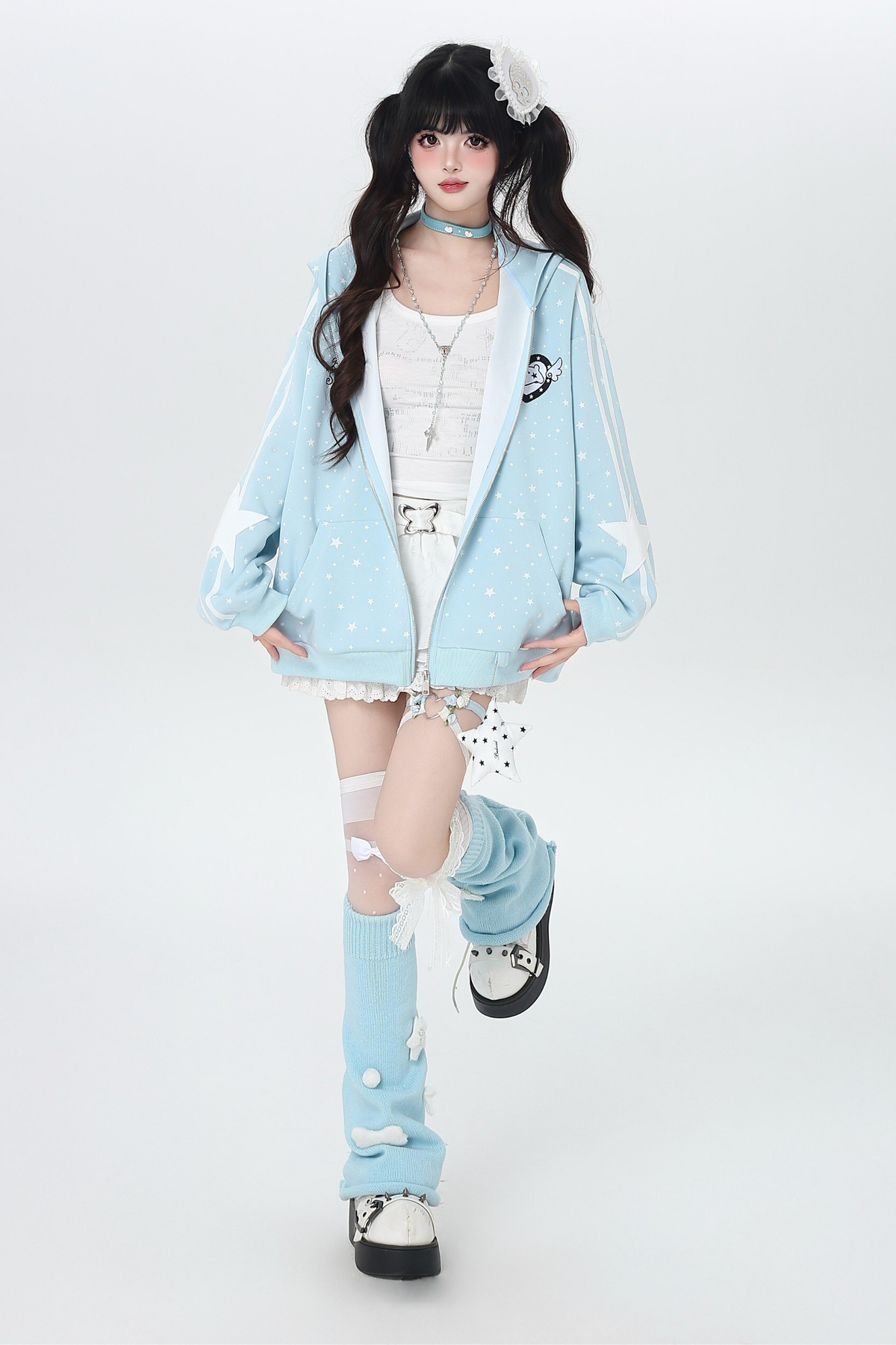 Heart Rabbit Hooded Jacket