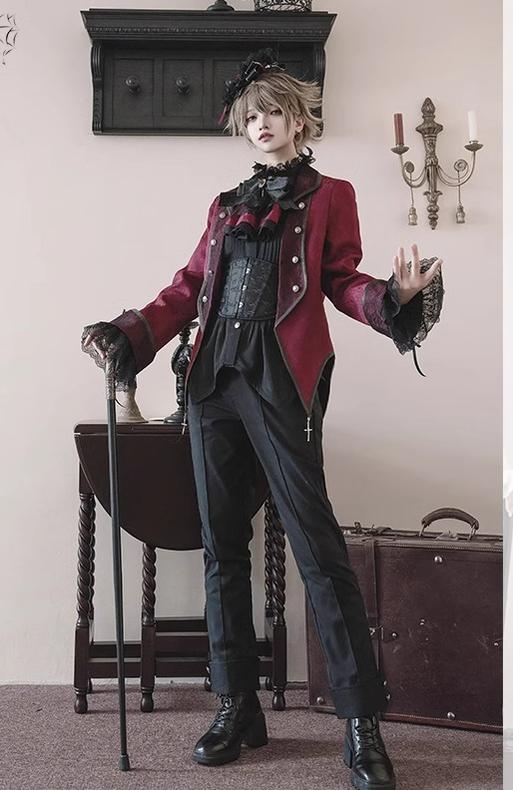 Ouji Lolita Shorts Suits Prince Male Lolita Shirt