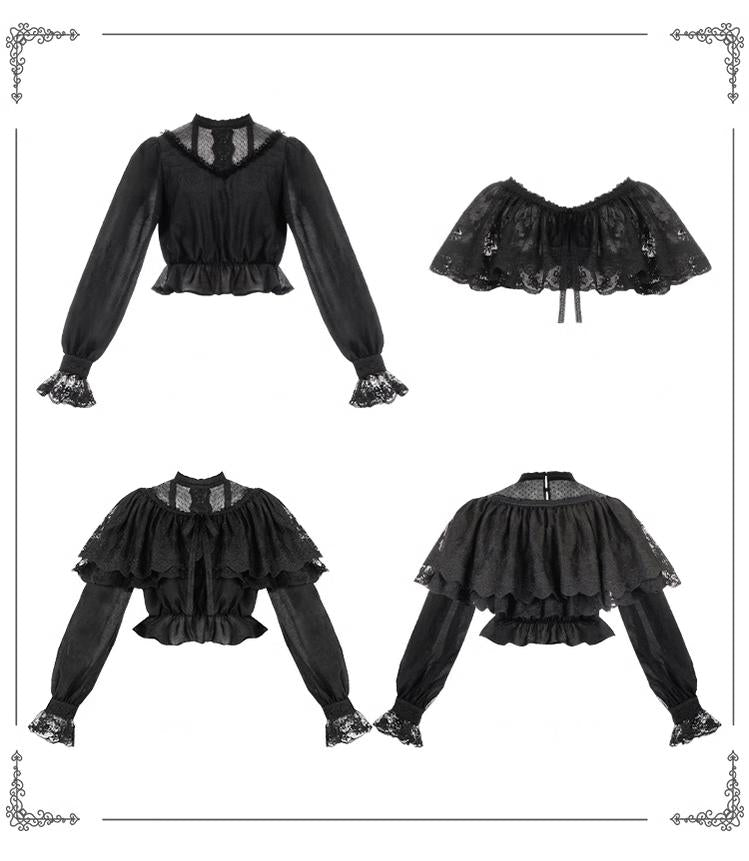 Classic Lolita Shawl 3-Color Versatile Spring Innerwear