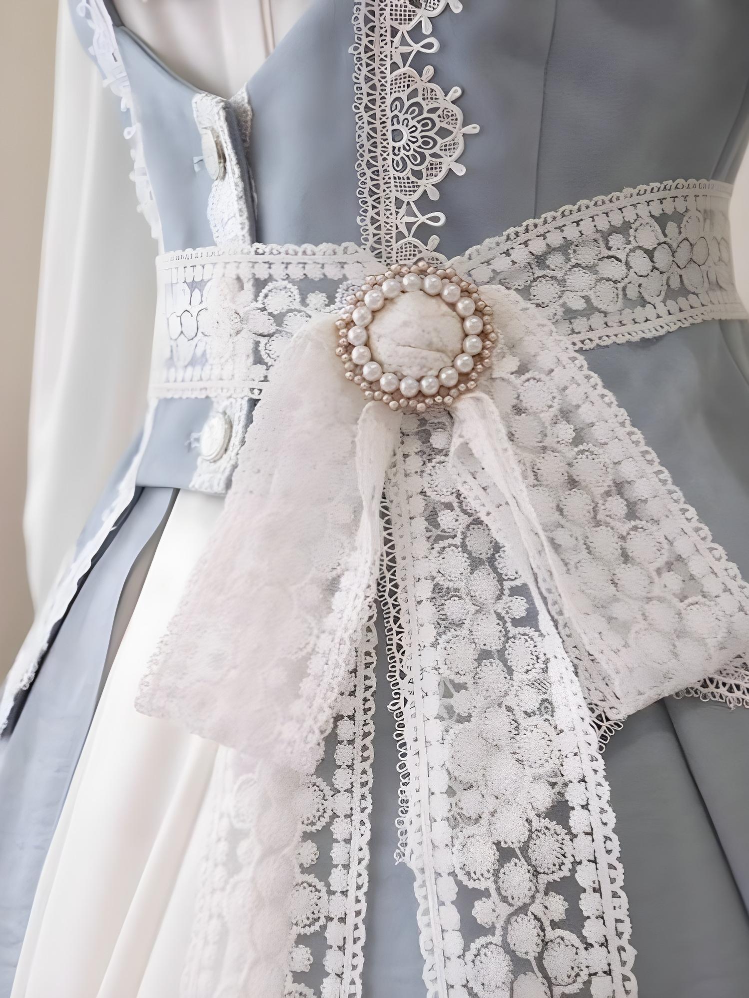 Classic Lolita Skirt Set Elegant Winter Cape