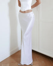 Load image into Gallery viewer, Solid Color Satin Maxi Skirt
