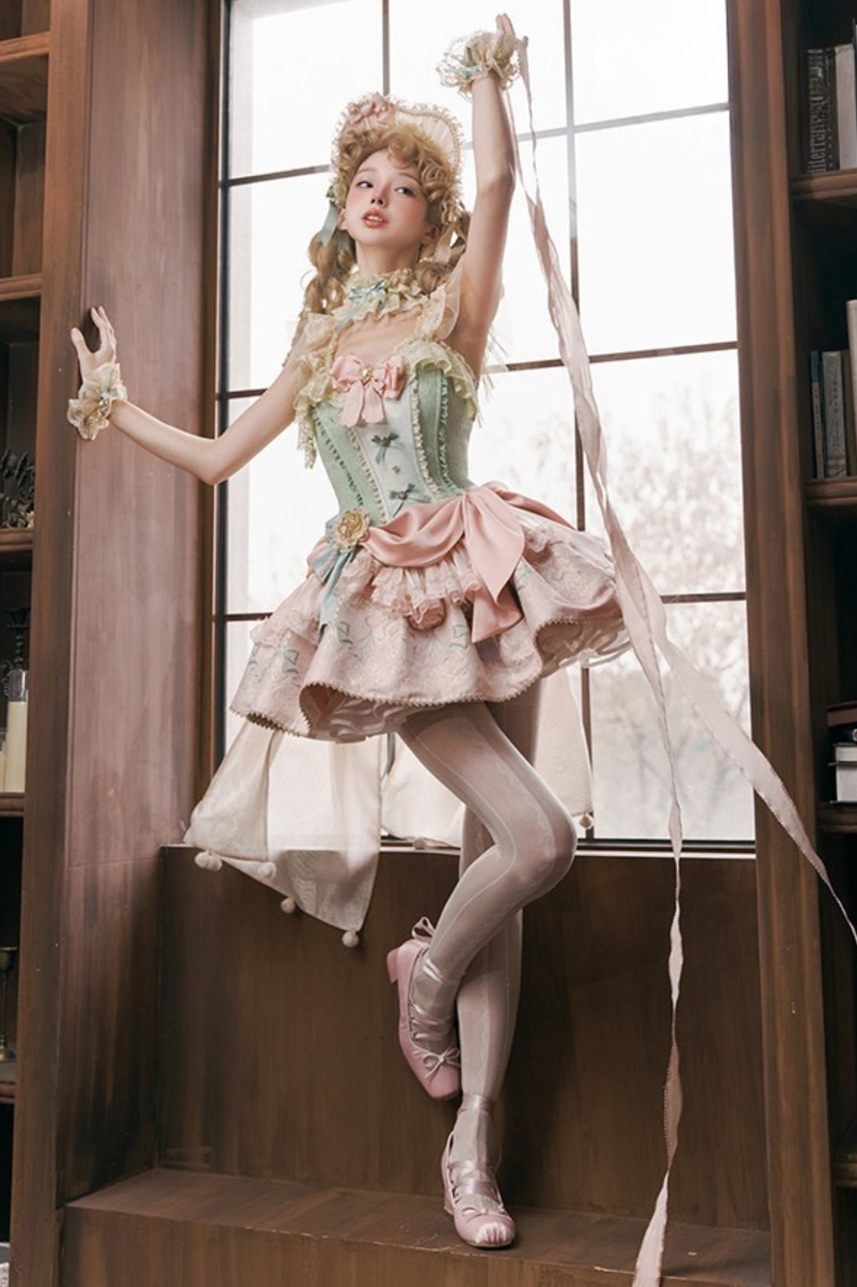 Little Dia Sweet Lolita Dress + BNT + Neck Accessories
