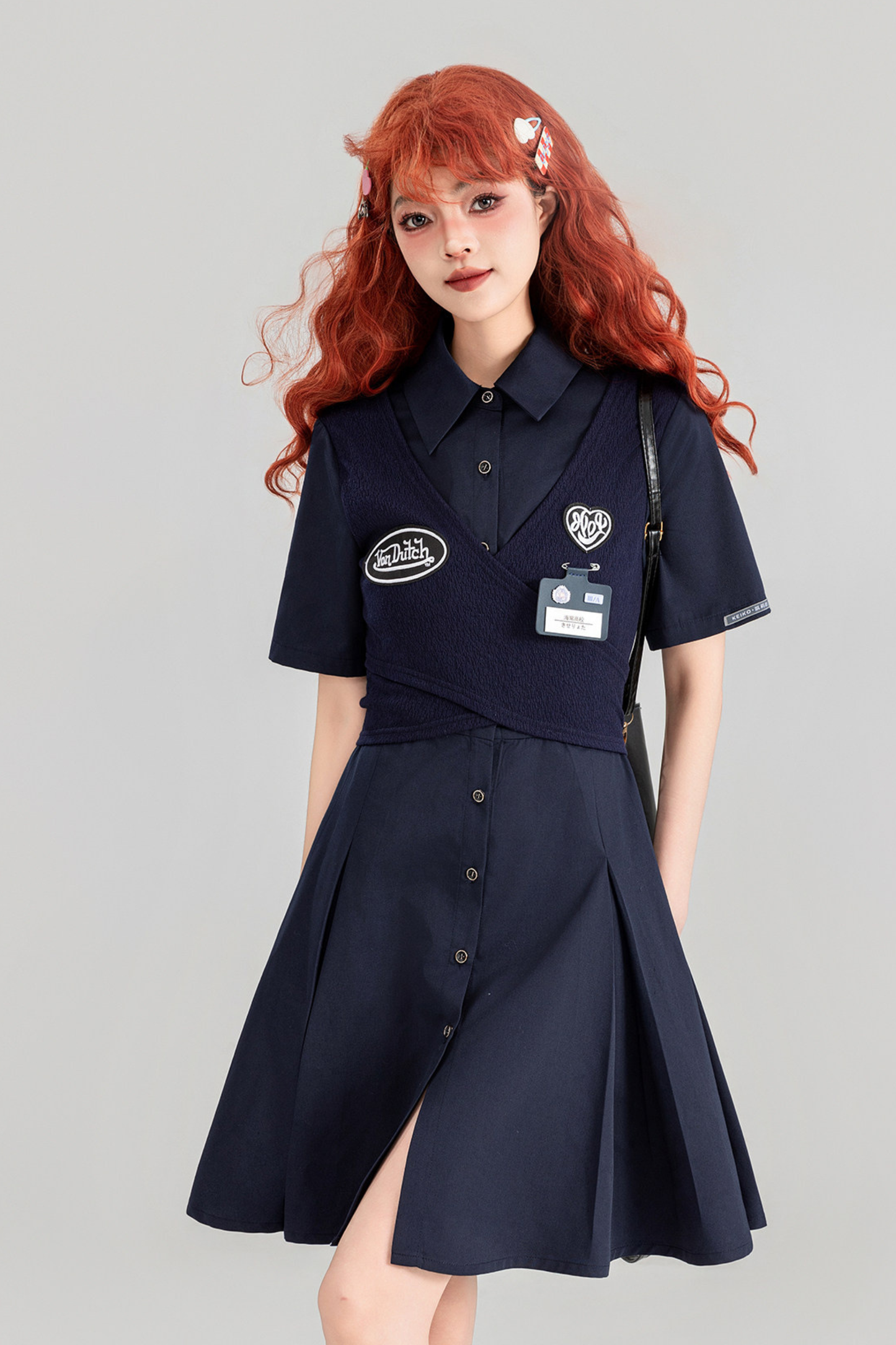 Preppy Dress + Striped Shirt Dress