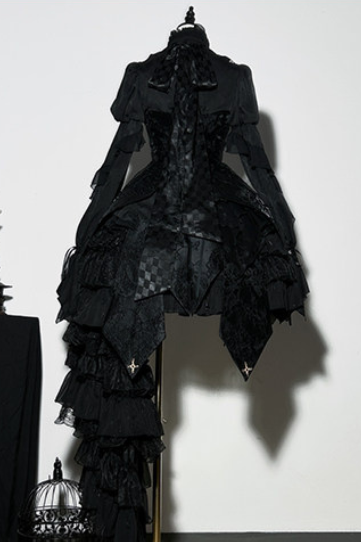 Fishbone Bustier Lolita Skirt + Shirt + Vest + Tail + Pants