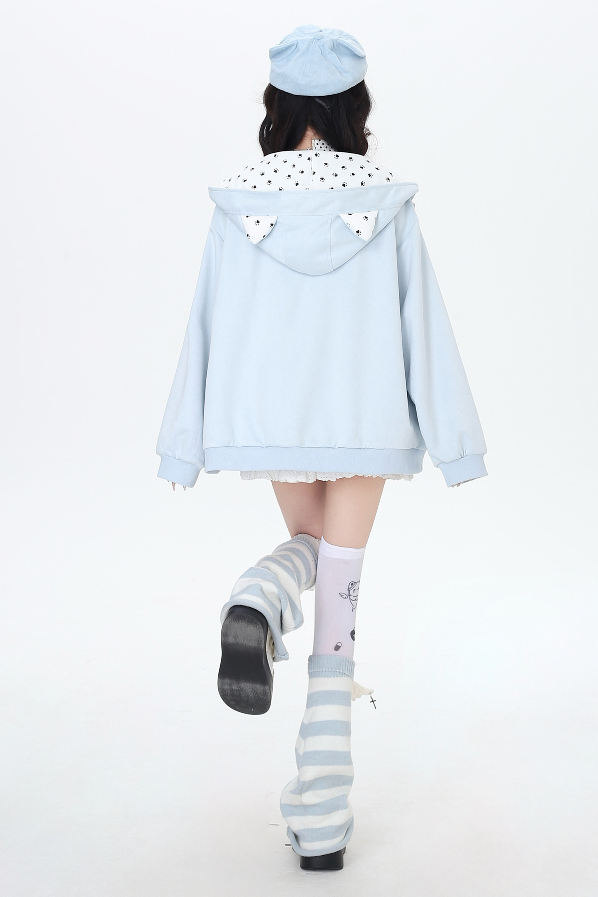 Subculture Cat Ear Hooded Jacket
