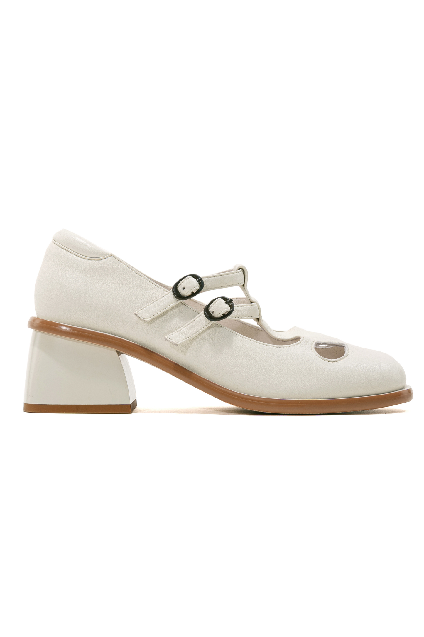 Sheepskin Mary Jane Shoes