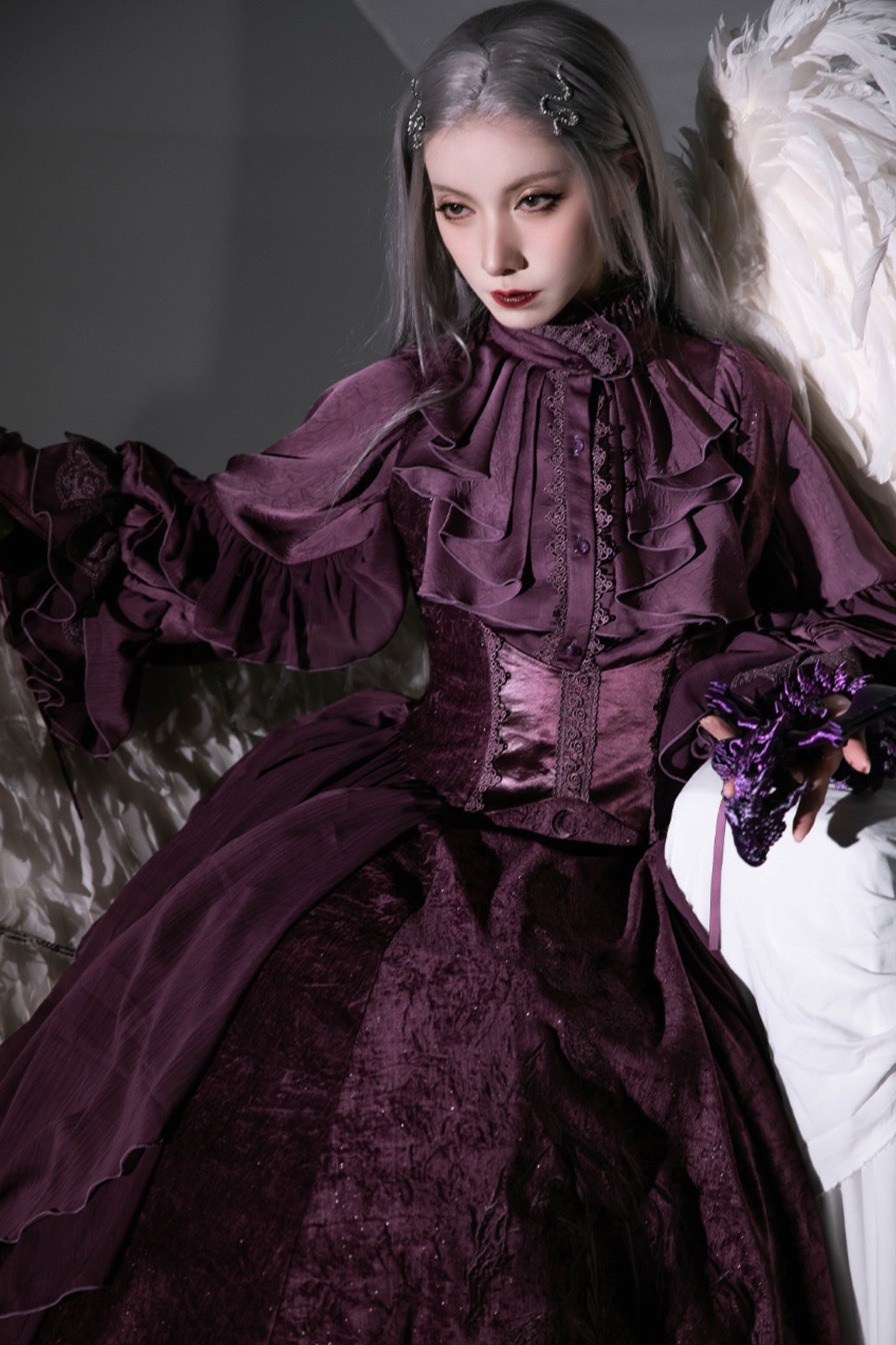 Snake Moon Night Lolita Jumper Skirt