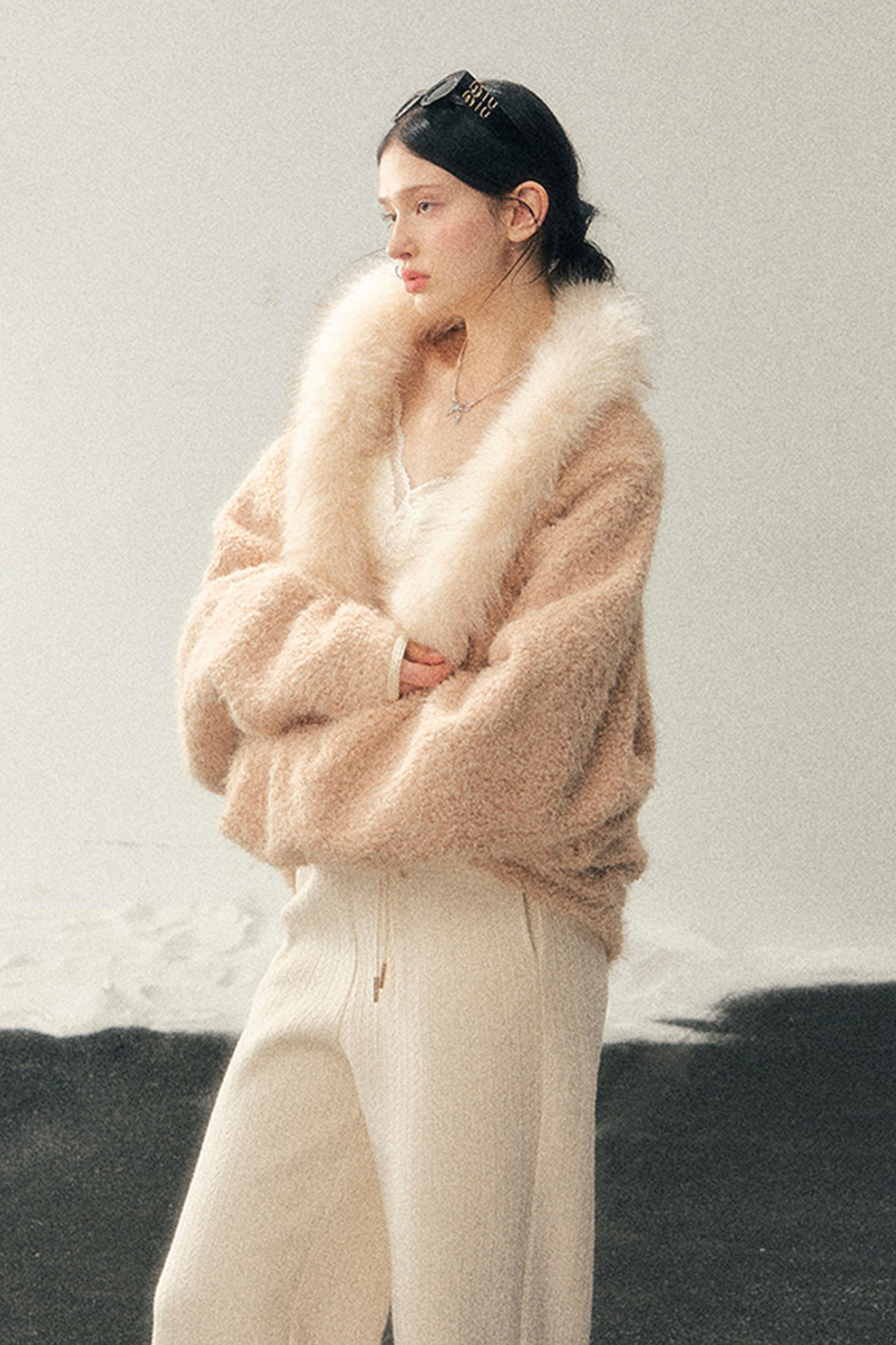 French Warm Fur Coat
