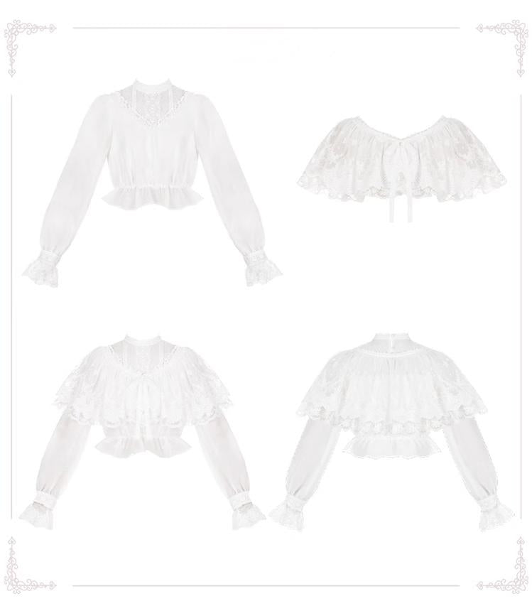 Classic Lolita Shawl 3-Color Versatile Spring Innerwear