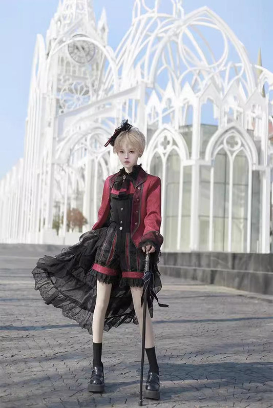 Ouji Lolita Shorts Suits Prince Male Lolita Shirt