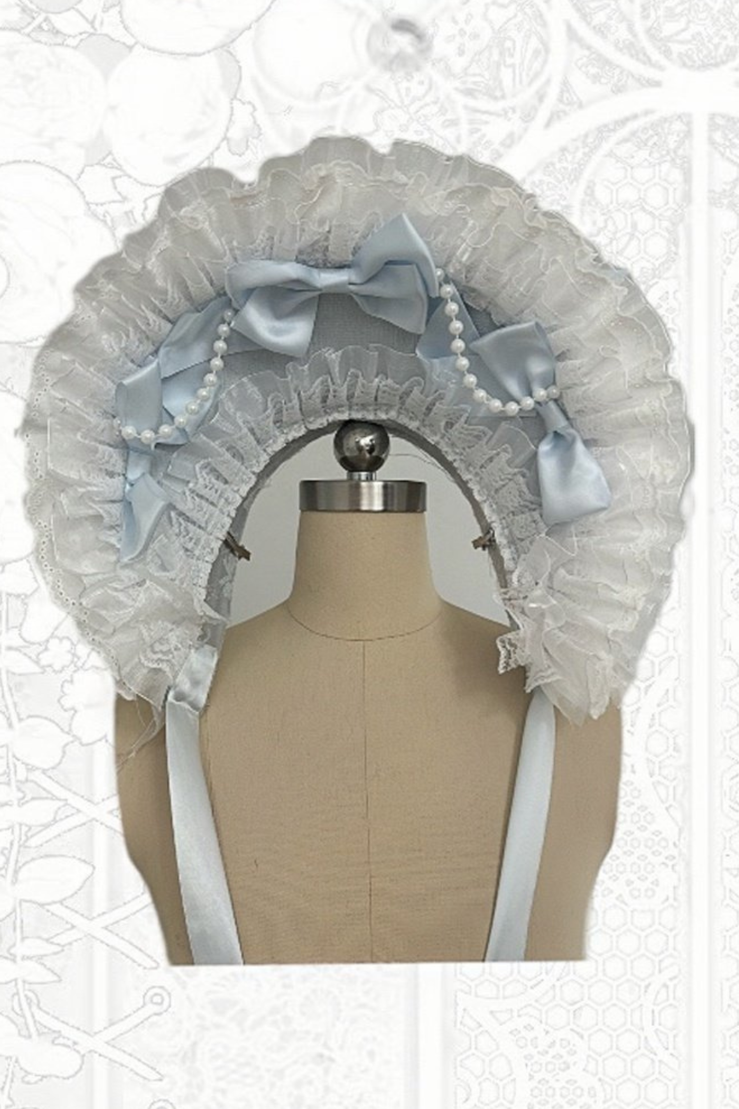 [February 8 Reservation Deadline]Pink Blue Tiered Lace Ribbon Princess Series Accessories