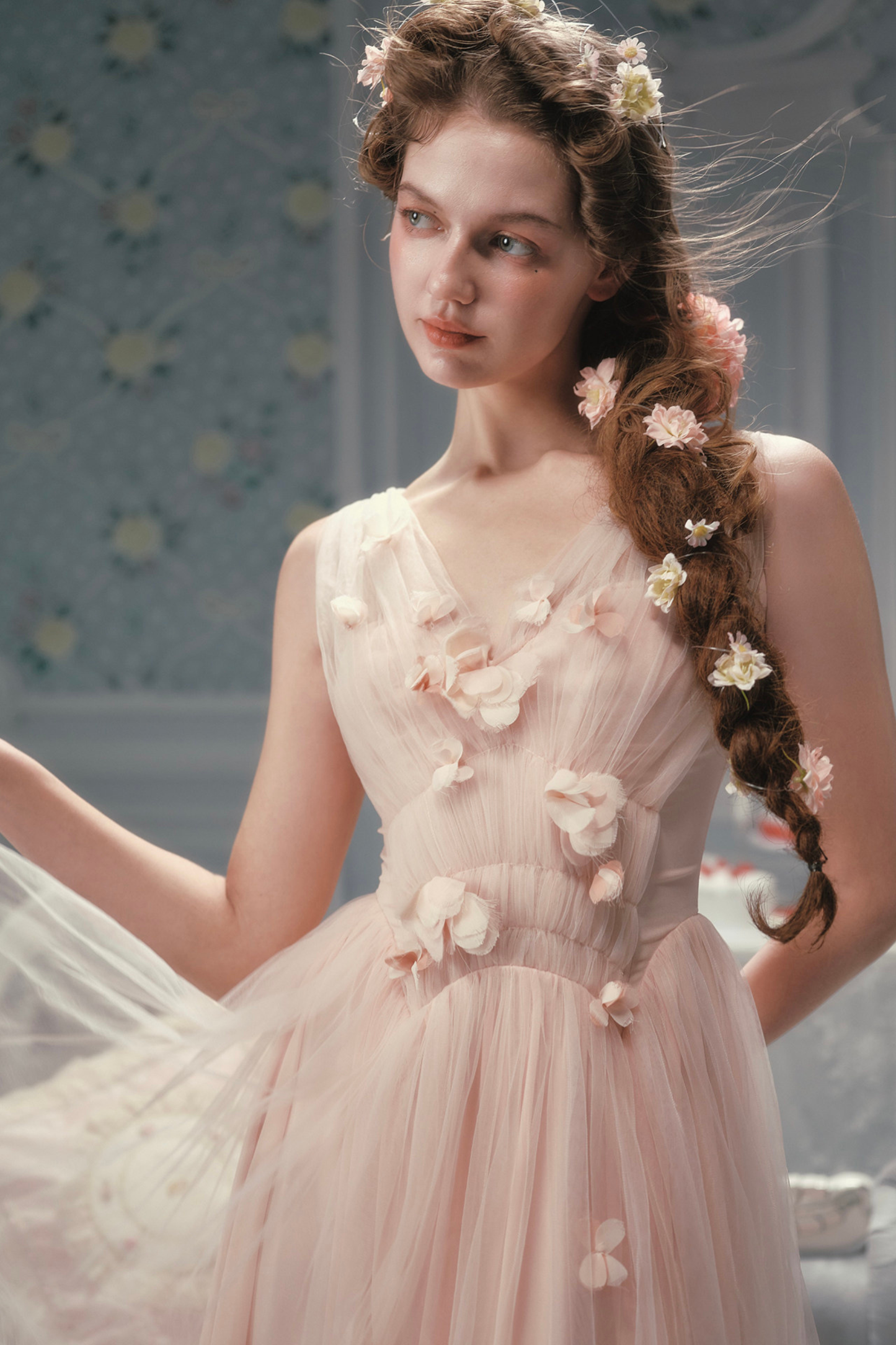 Romantic French Lace Dress