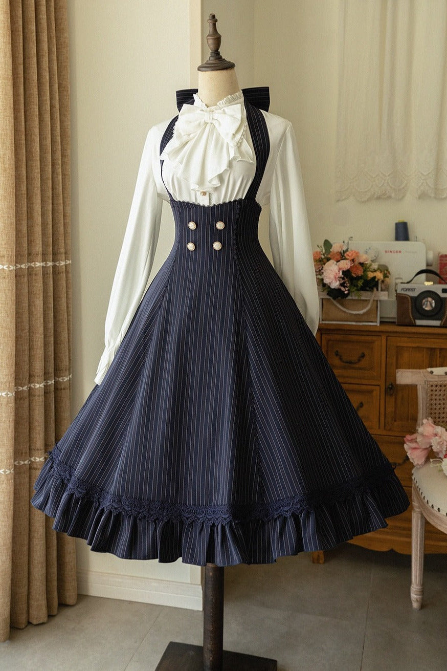 Big Bow Blouse + Retro Sass Skirt