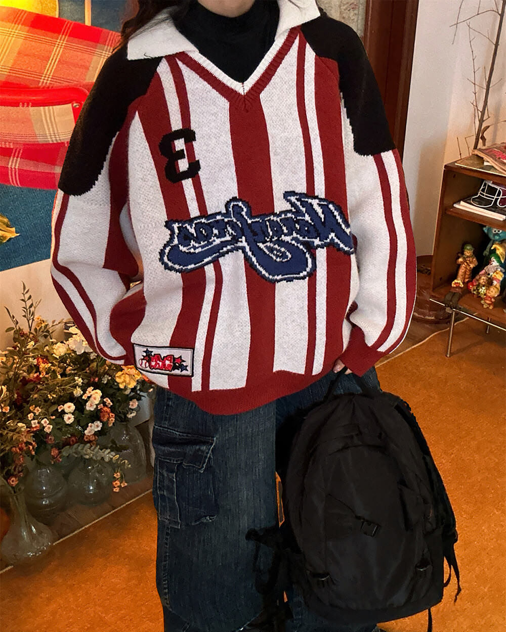 90s Locker Room Knit Sweater